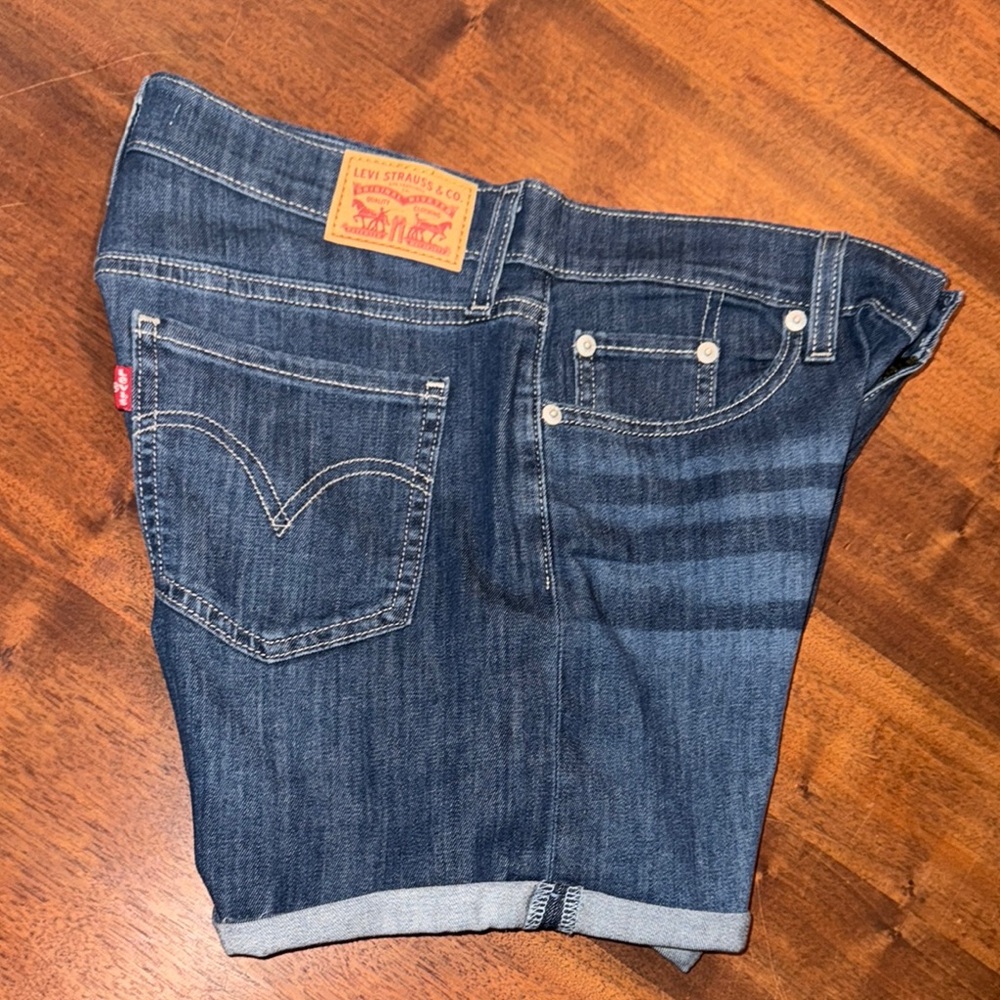 Levi's Blue Denim Shorts